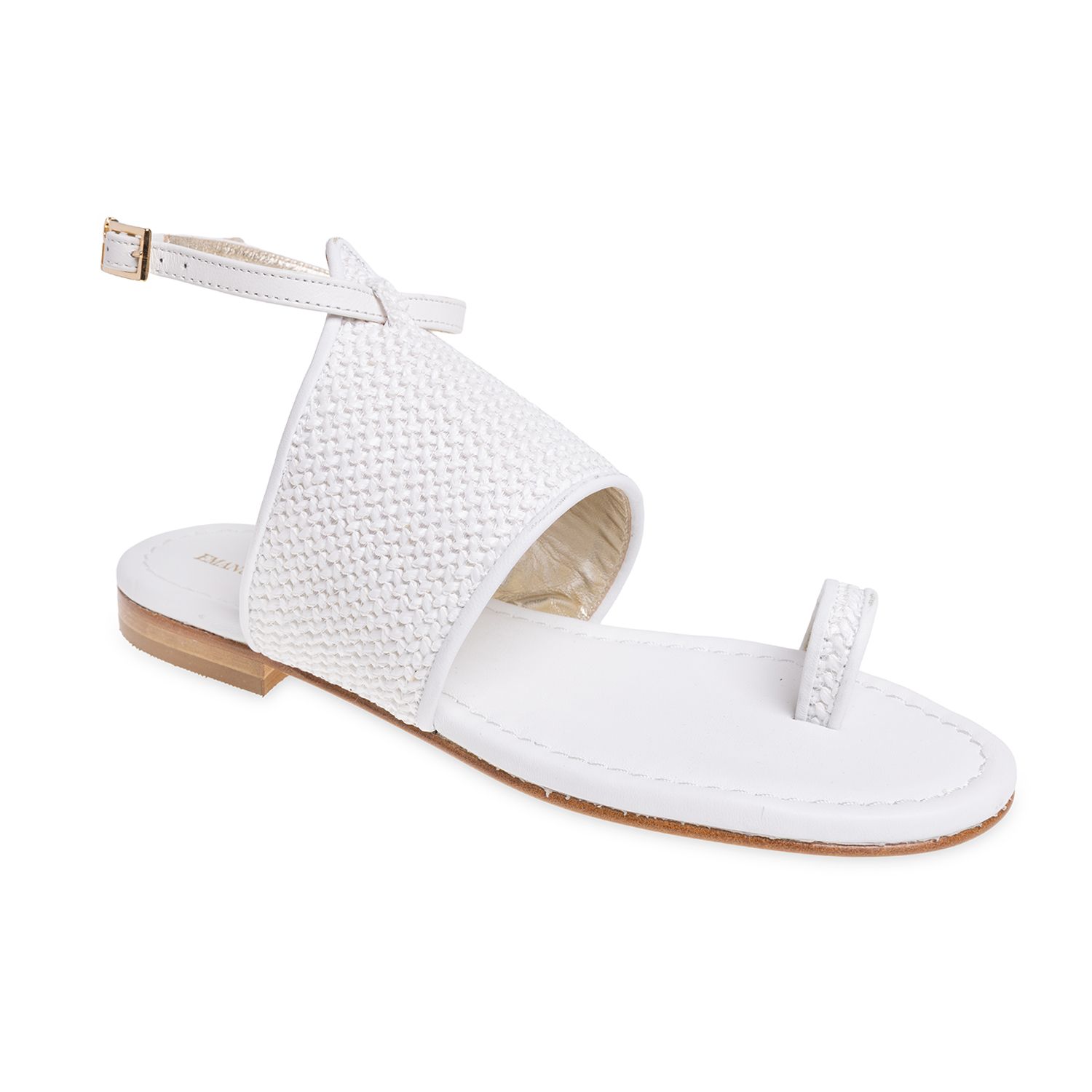 Emmanuela Comodo sandali greci in pelle anticato per uomo, sottopiede imbottita sandali in pelle fatti a mano, scarpe estive regolabili di alta qualità con fibbia, beige, 42 EU