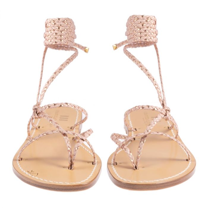 Sandali rosa gold shop