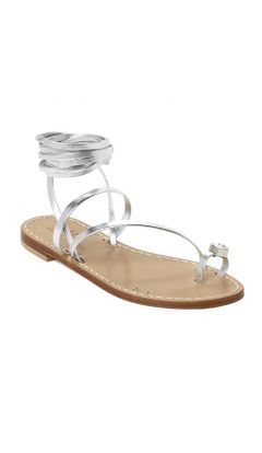 Sandali Hand nailed multi gladiatore nappa argento
