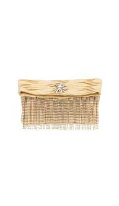 Borsa modello panarea pochette mezza patta beige