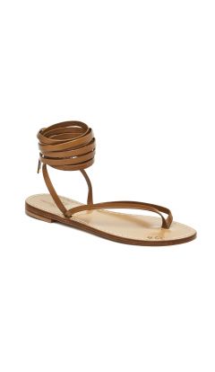 Sandali Hand nailed schiava infradito nappa wood