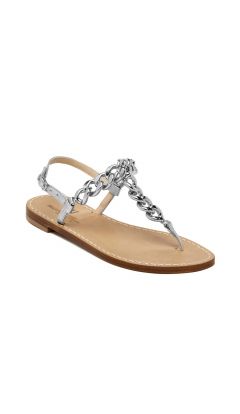 Sandalo Handnailed argento