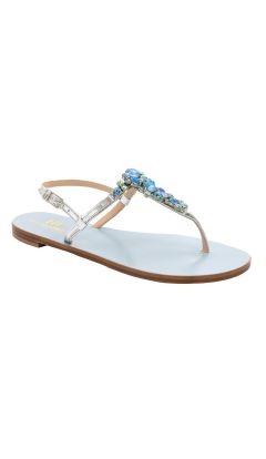 Sandali turchese infradito azzurre mare