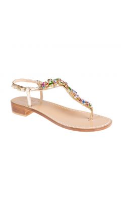 Sandali Hand nailed spina multicolor