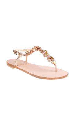 Sandali Hand nailed infradito slave pink sole