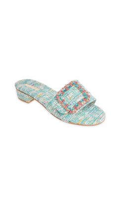 Slipper tessuto samotracia ottanio