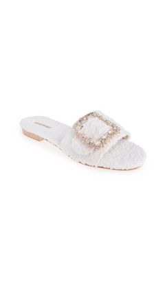 Slipper tessuto manon bianco